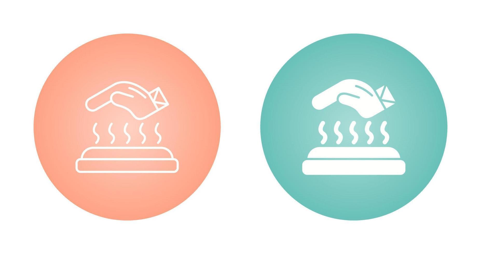 Hot Surface Vector Icon