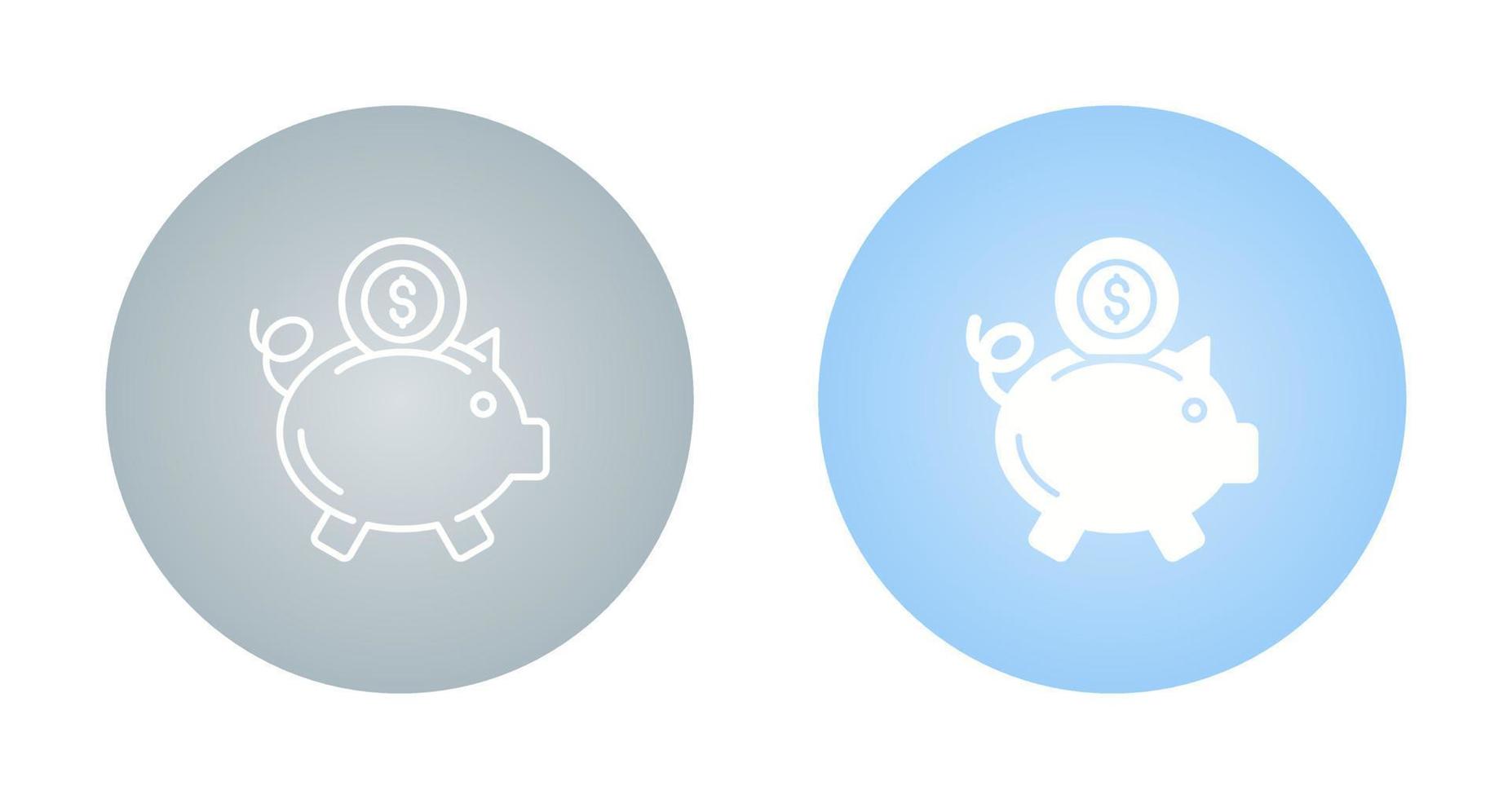 Piggy Bank Vector Icon