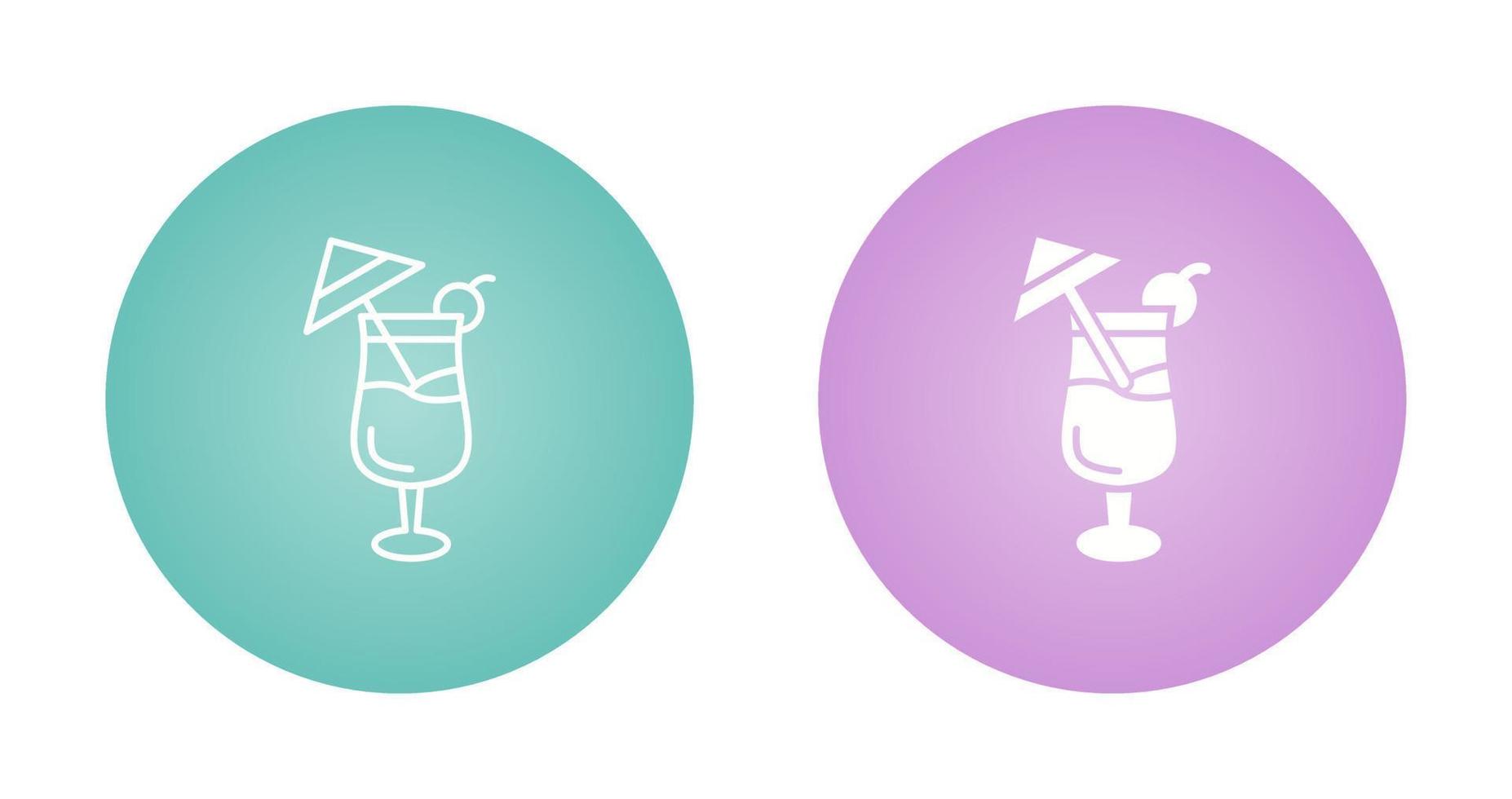 Cocktail Vector Icon