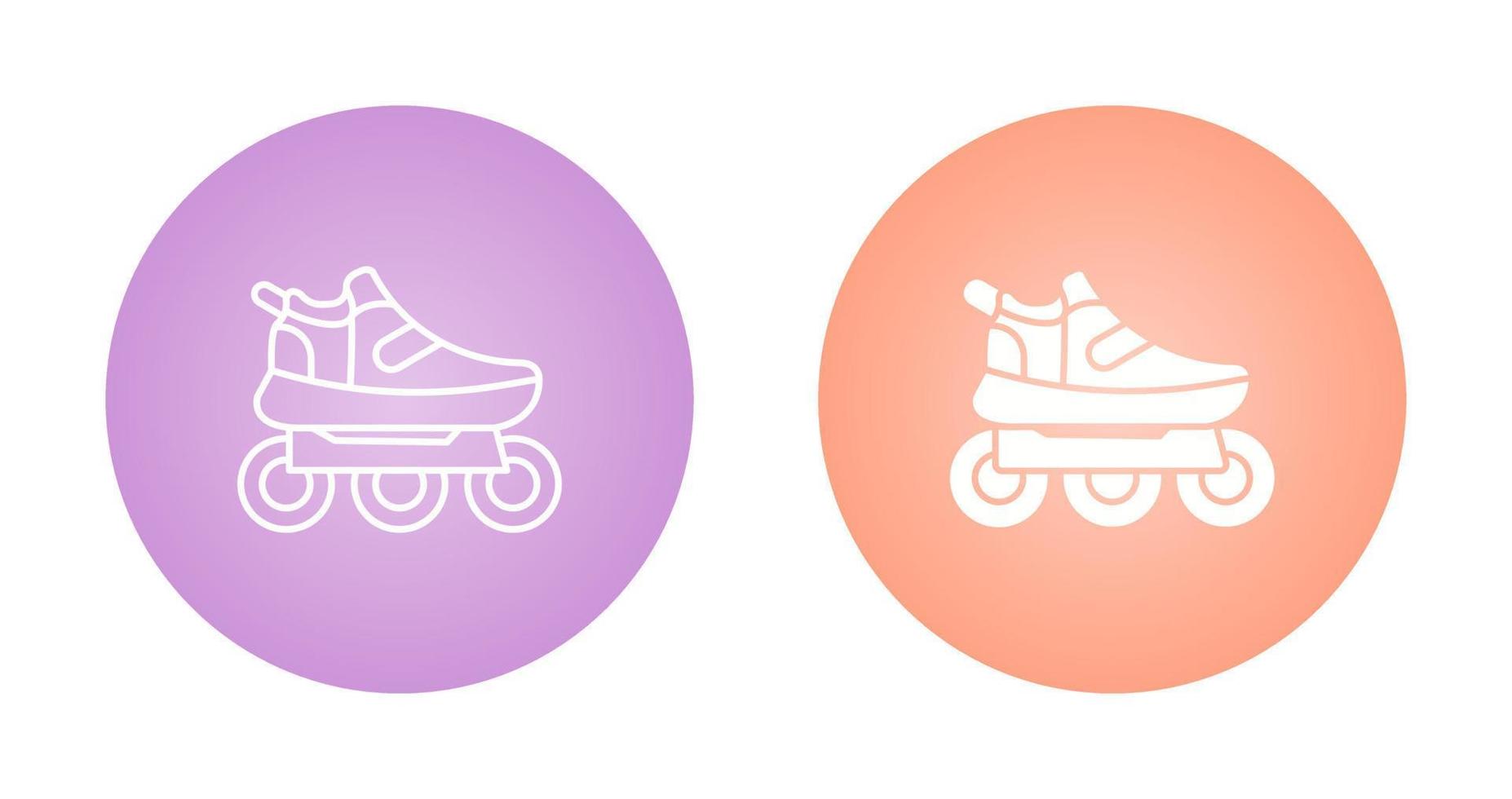 Roller Skates Vector Icon