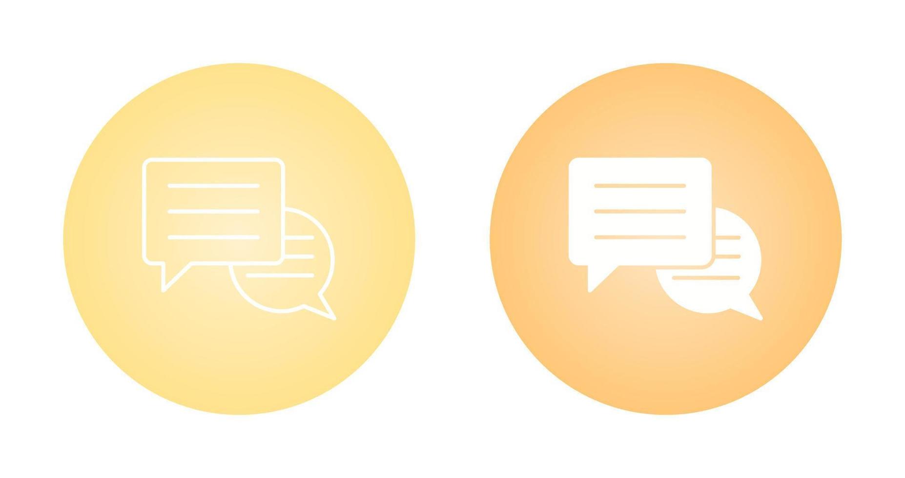 Conversation Vector Icon