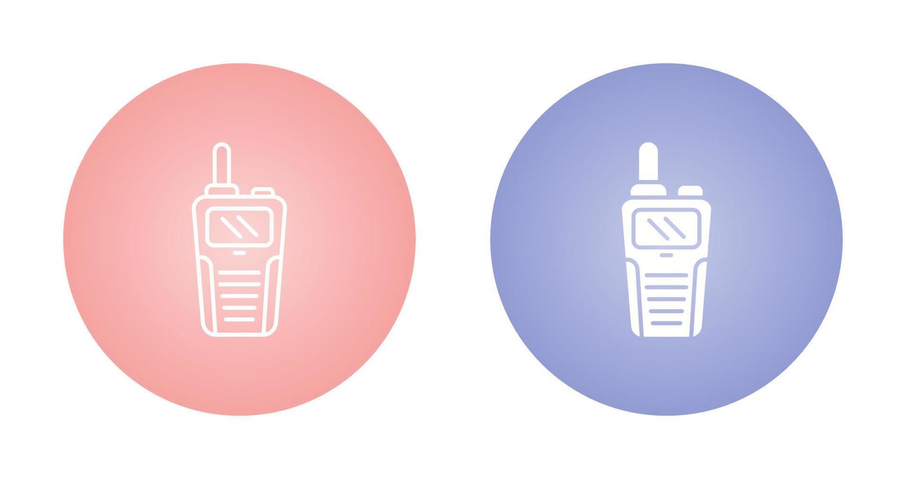 Walkie Talkie Vector Icon
