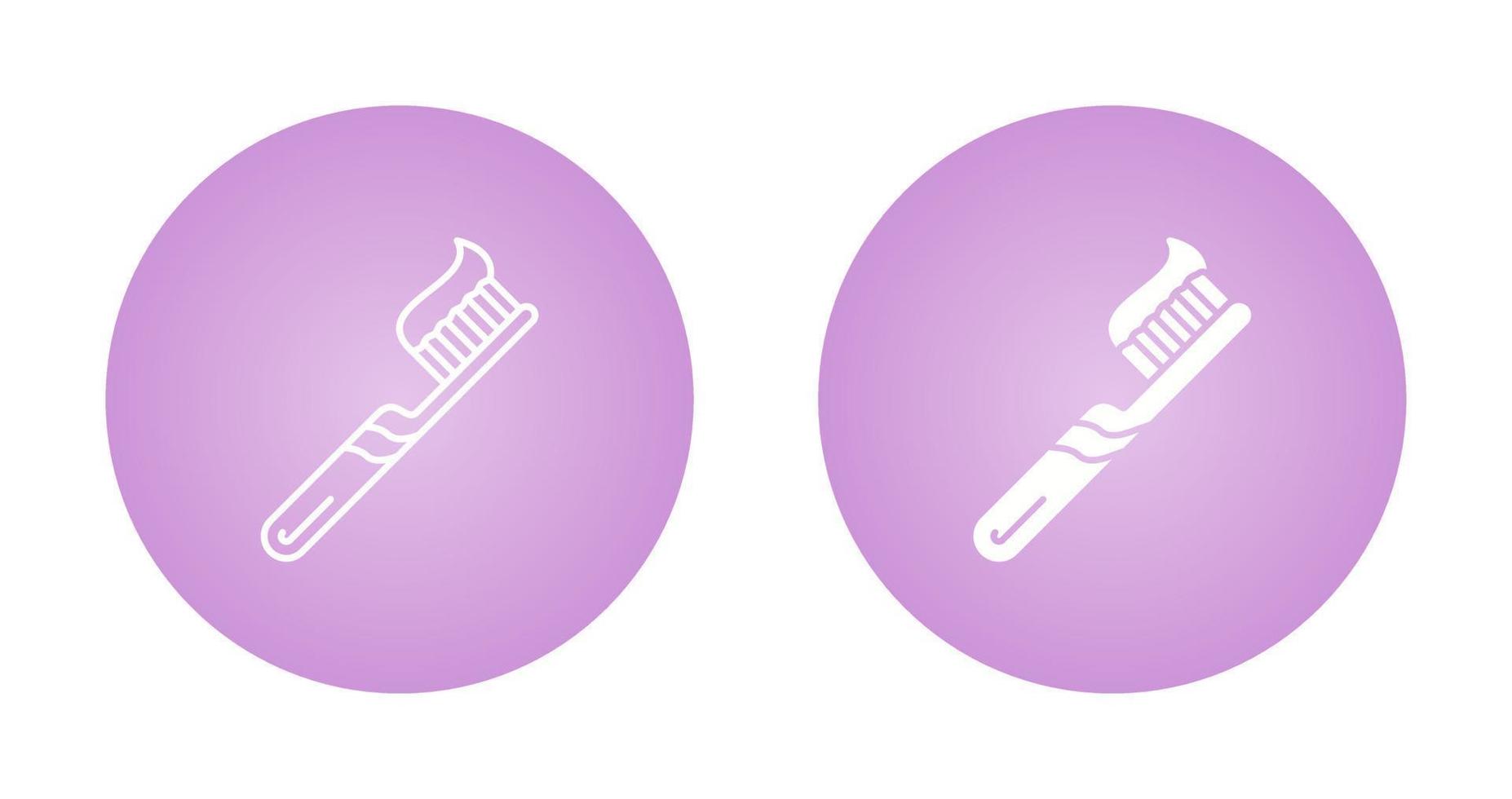 Toothbrush Vector Icon