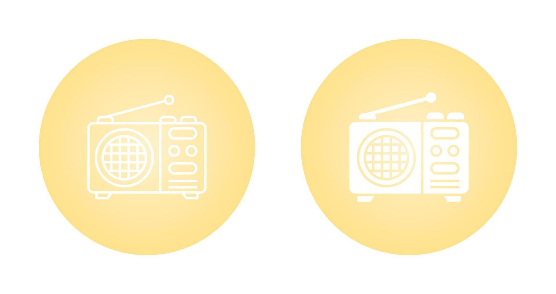 Radio Vector Icon