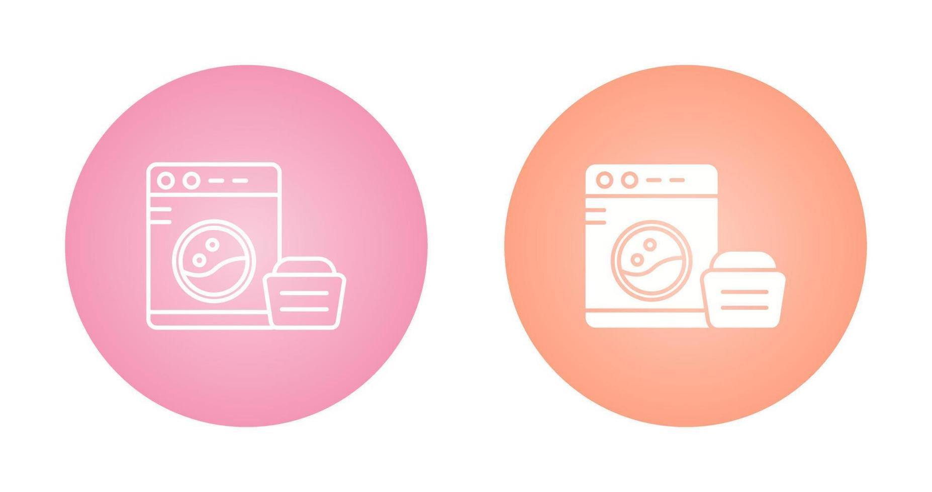 Washing Machine Vector Icon