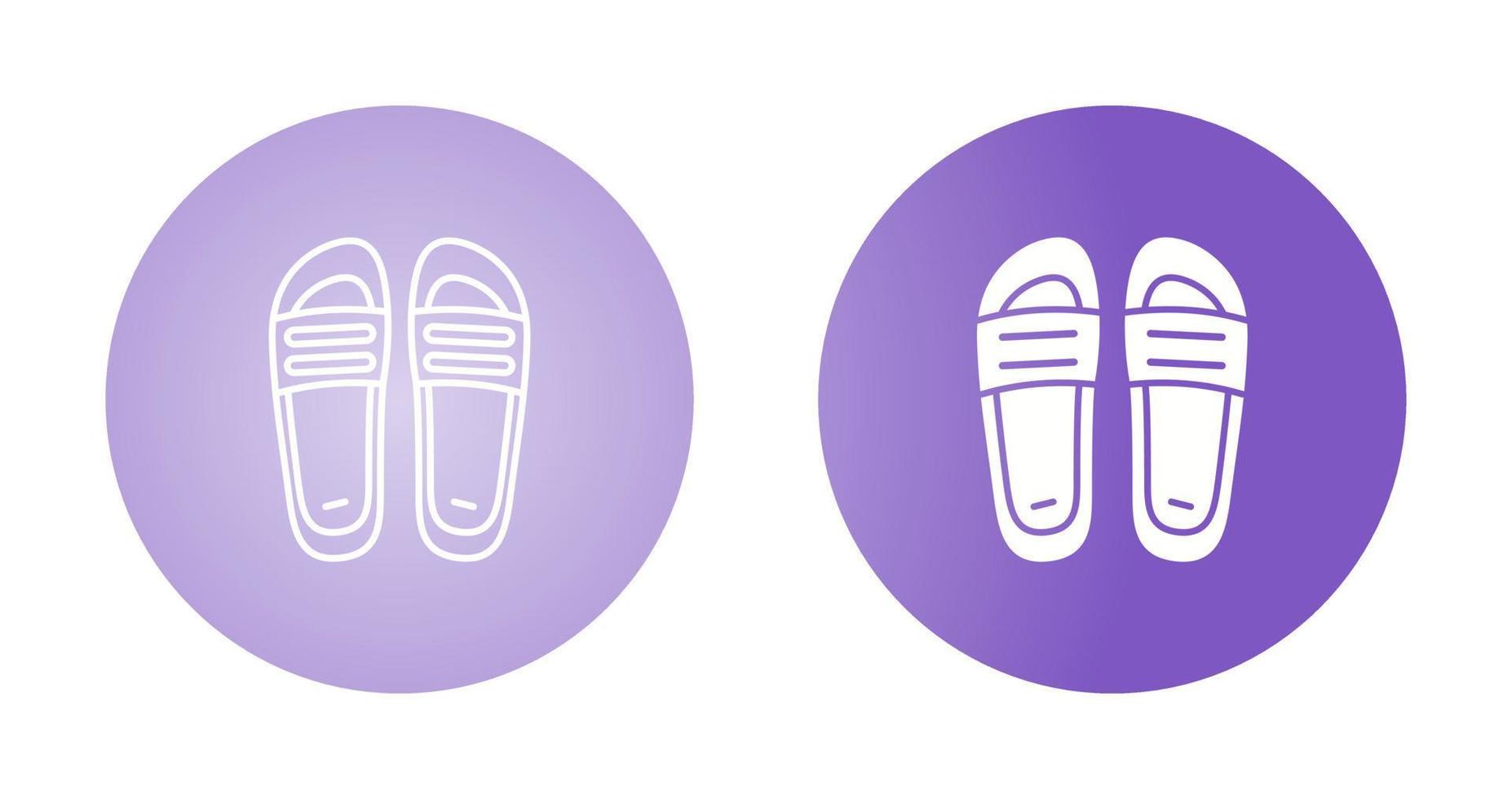 Slippers Vector Icon