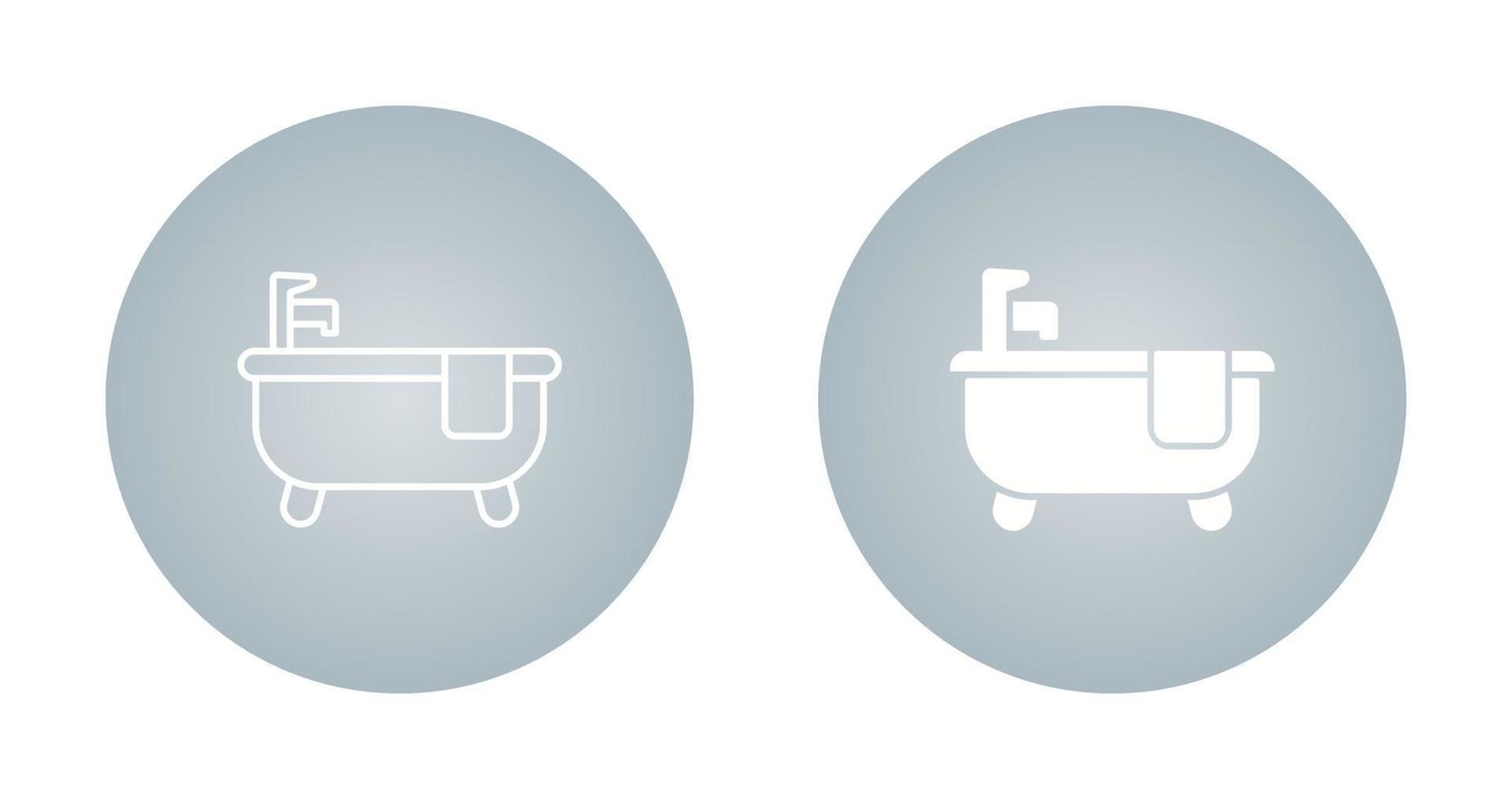 Bathtub Vector Icon