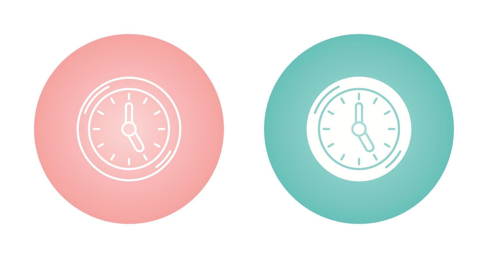 Clock Vector Icon