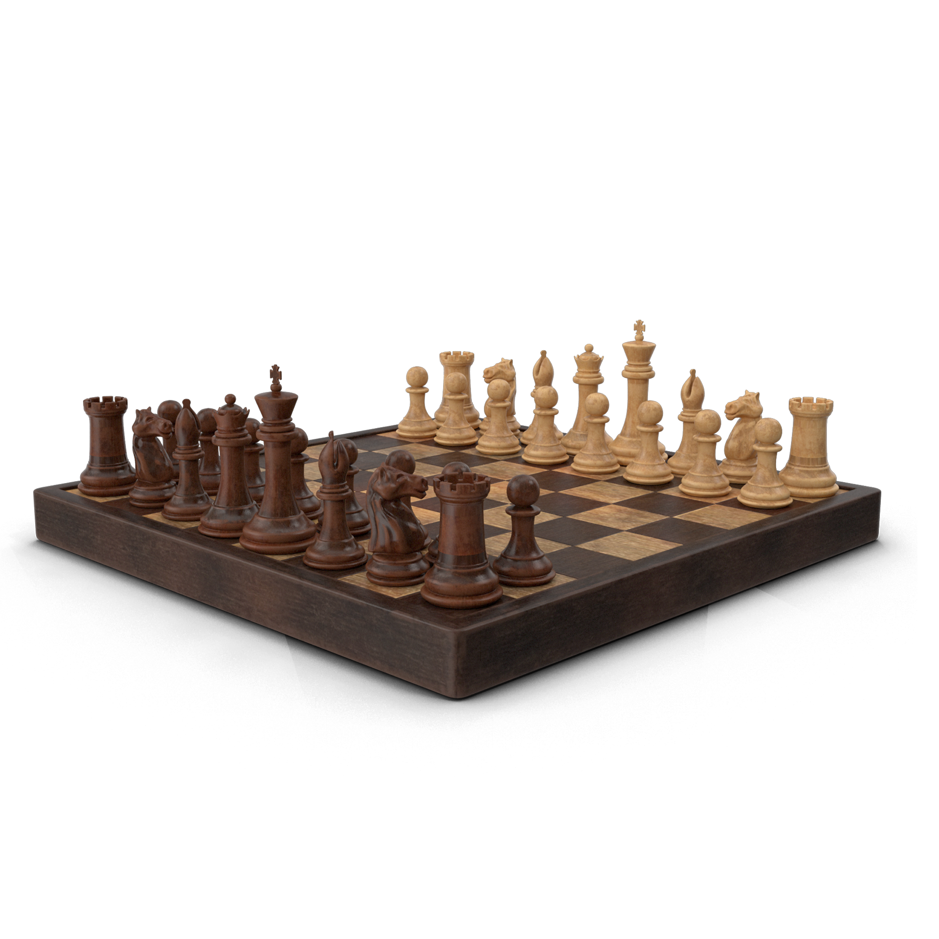 3d-chess-wooden-chess-pieces-22221135-png