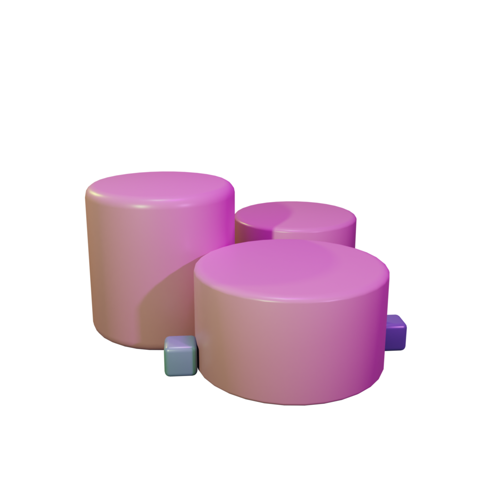 cilinder 3d render png