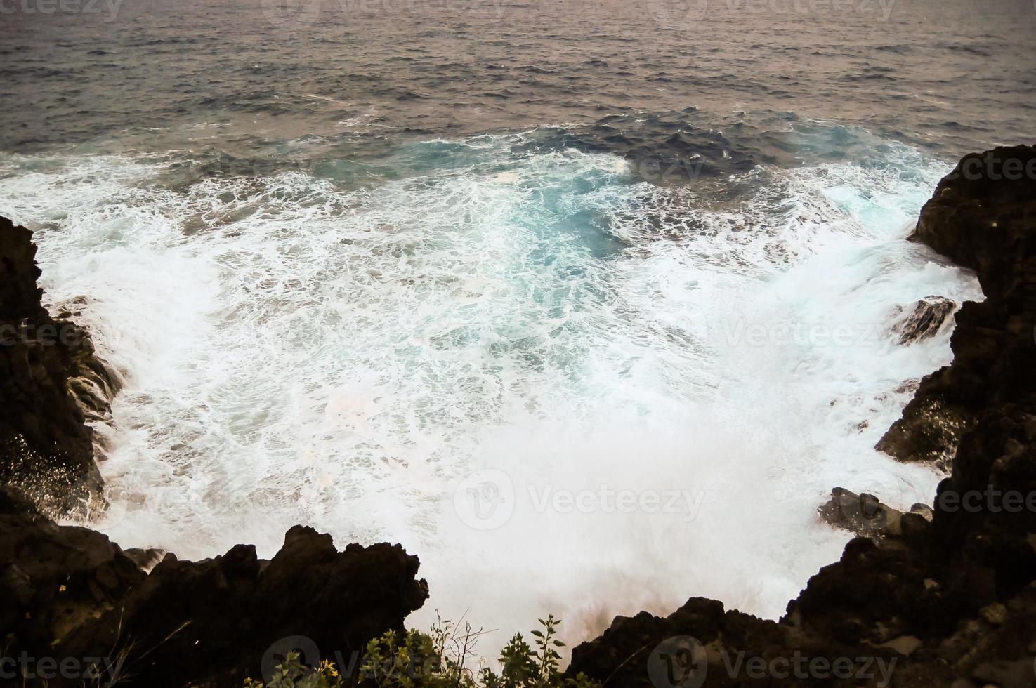 Scenic coastal view photo