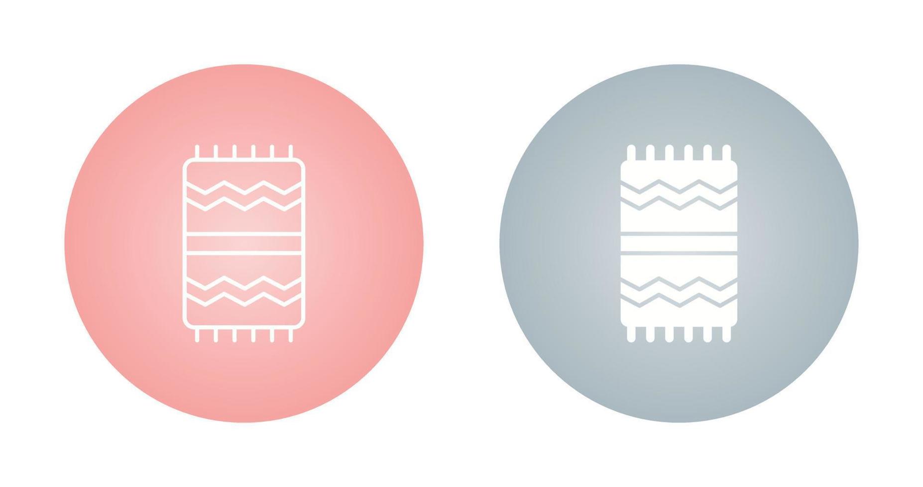Beach Towel Vector Icon