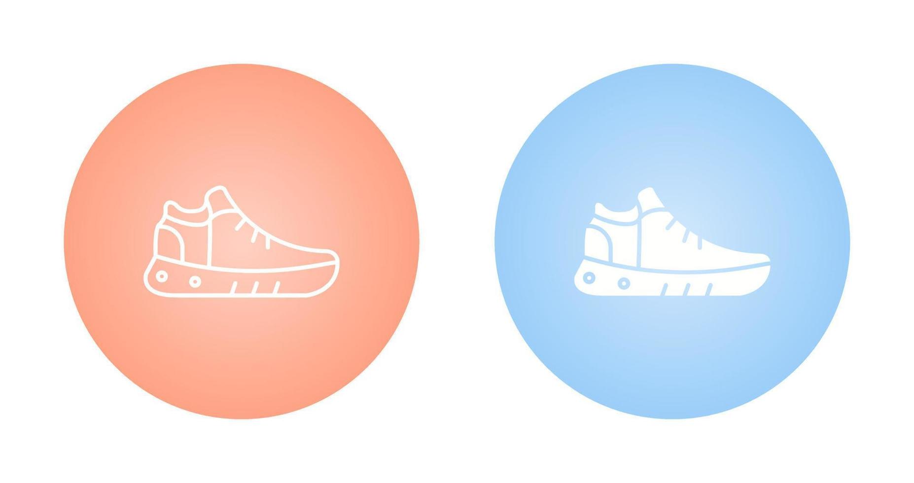 icono de vector de zapatillas