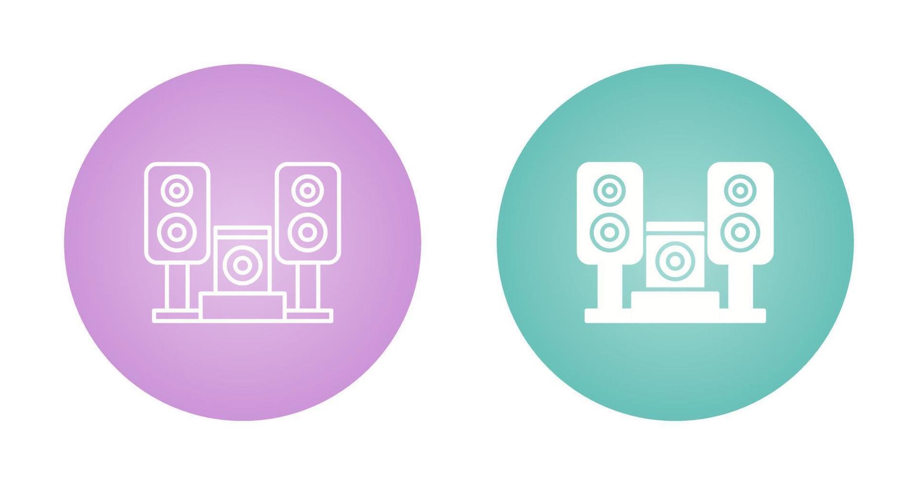 Music System Vector Icon