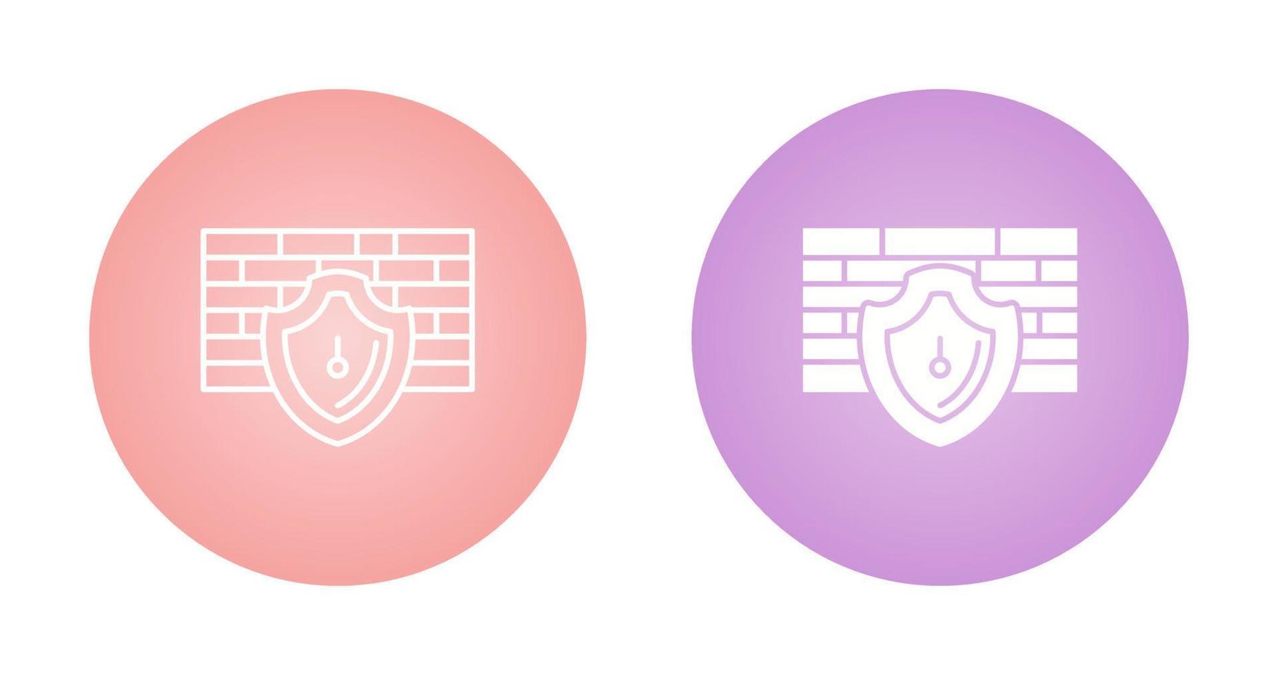 Firewall Vector Icon