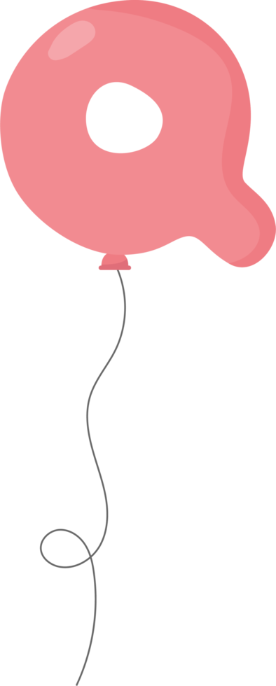 Funny balloon letter clip art png