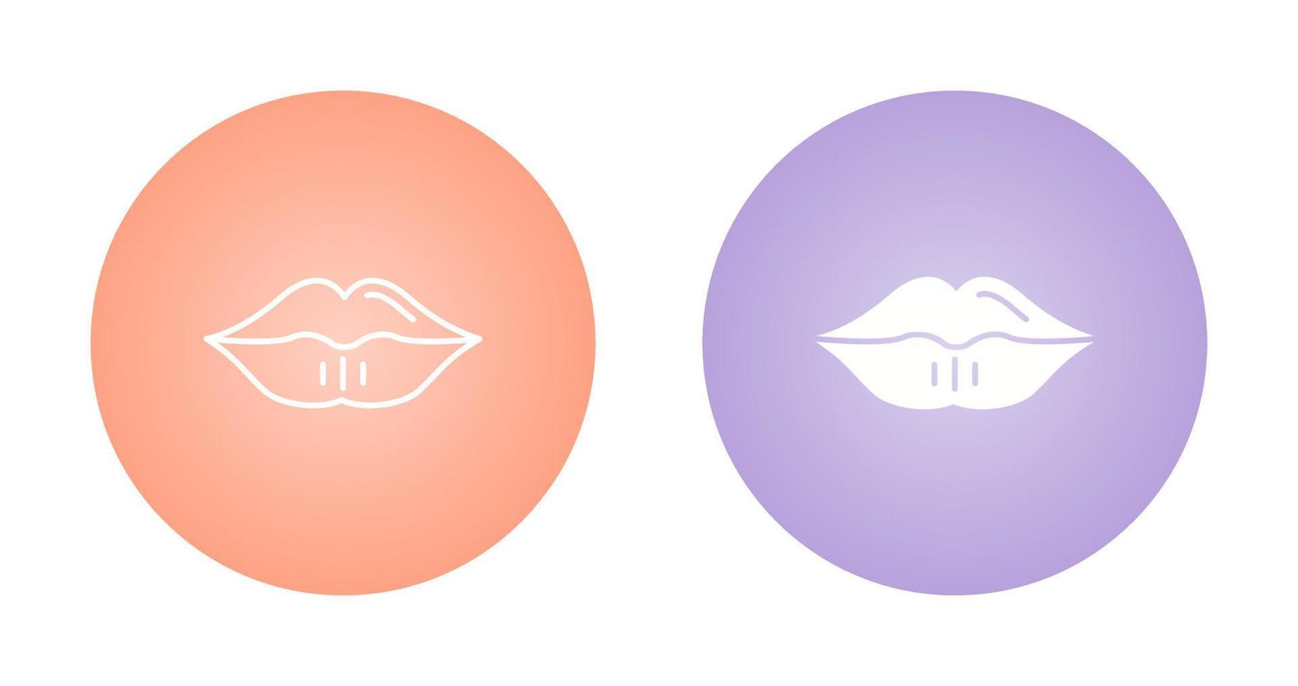 Lips Vector Icon
