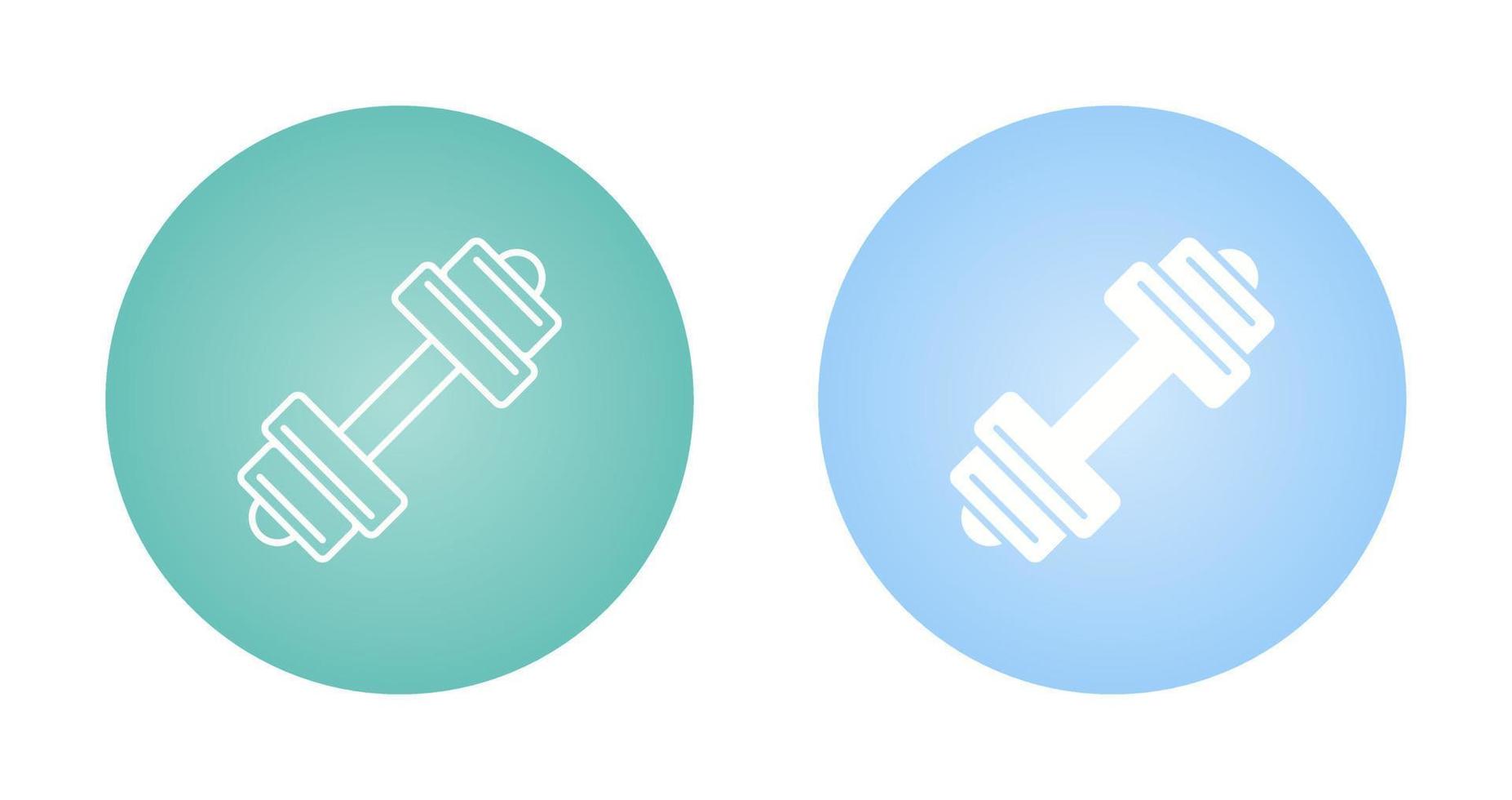 Dumbbell Vector Icon