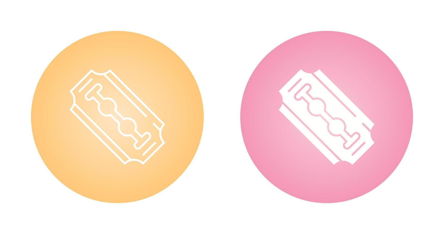Razor Blade Vector Icon