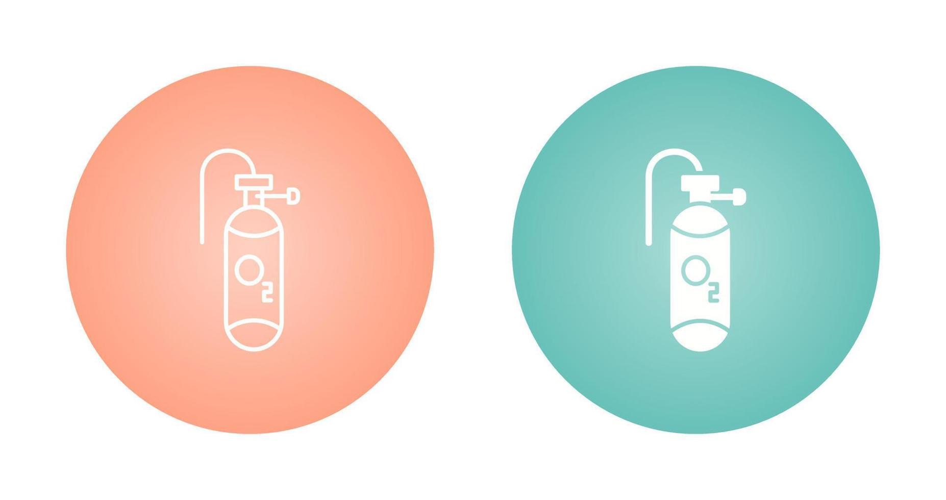 Oxygen Tank Vector Icon