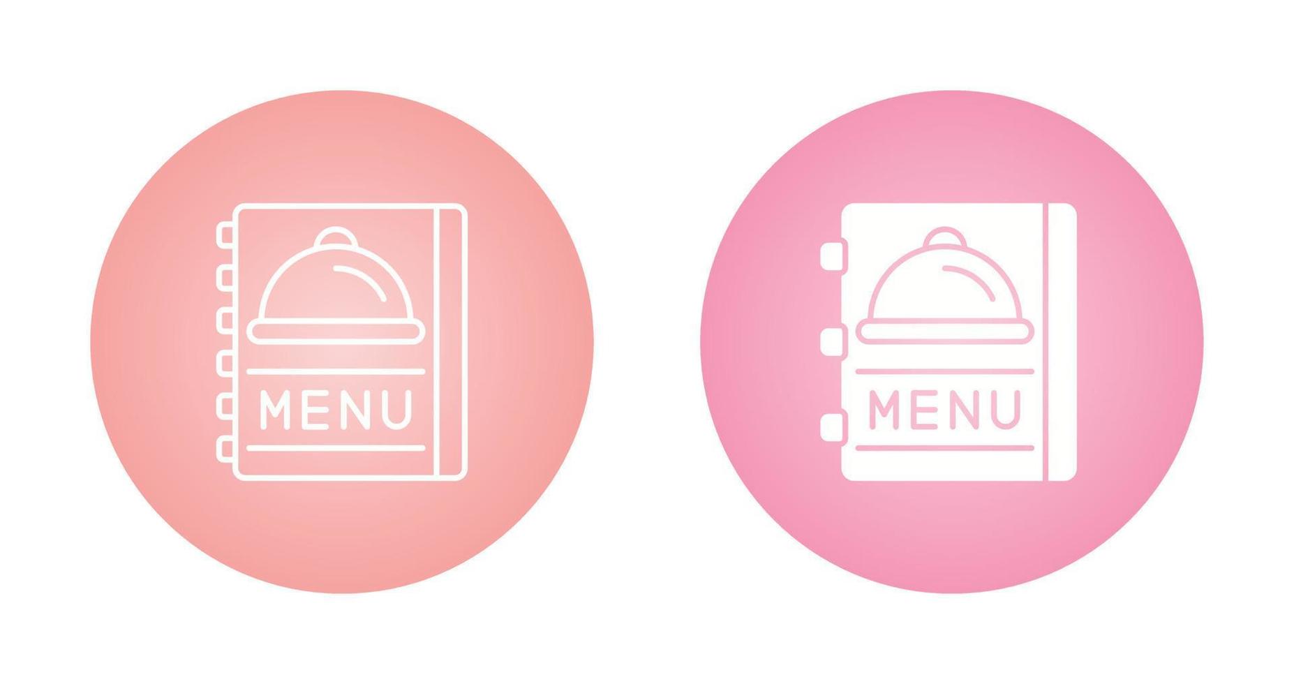 Food Menu Vector Icon