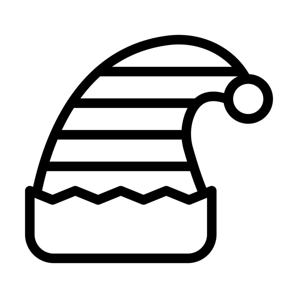 Elf Hat Icon Design vector