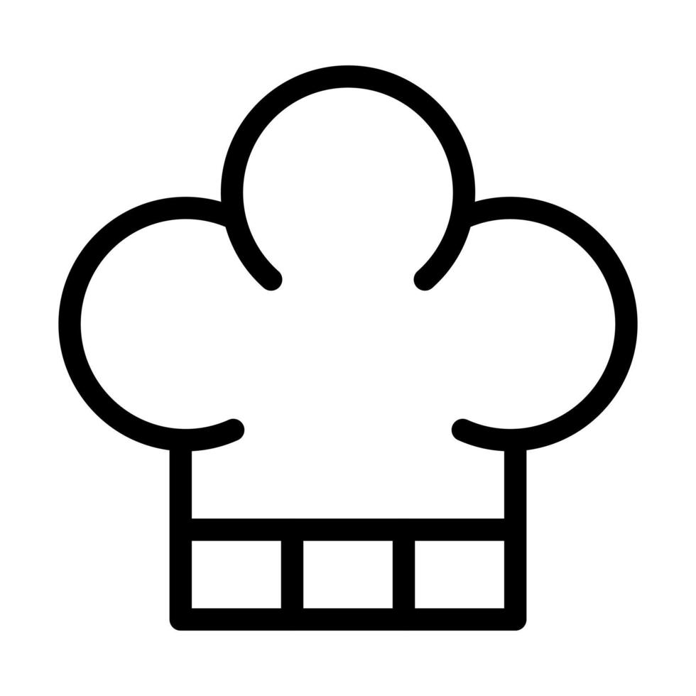 Chef Hat Icon Design vector
