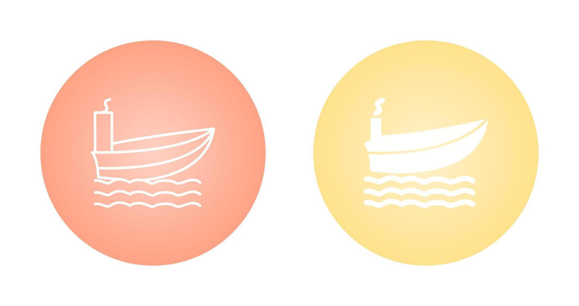 Steamship Vector Icon
