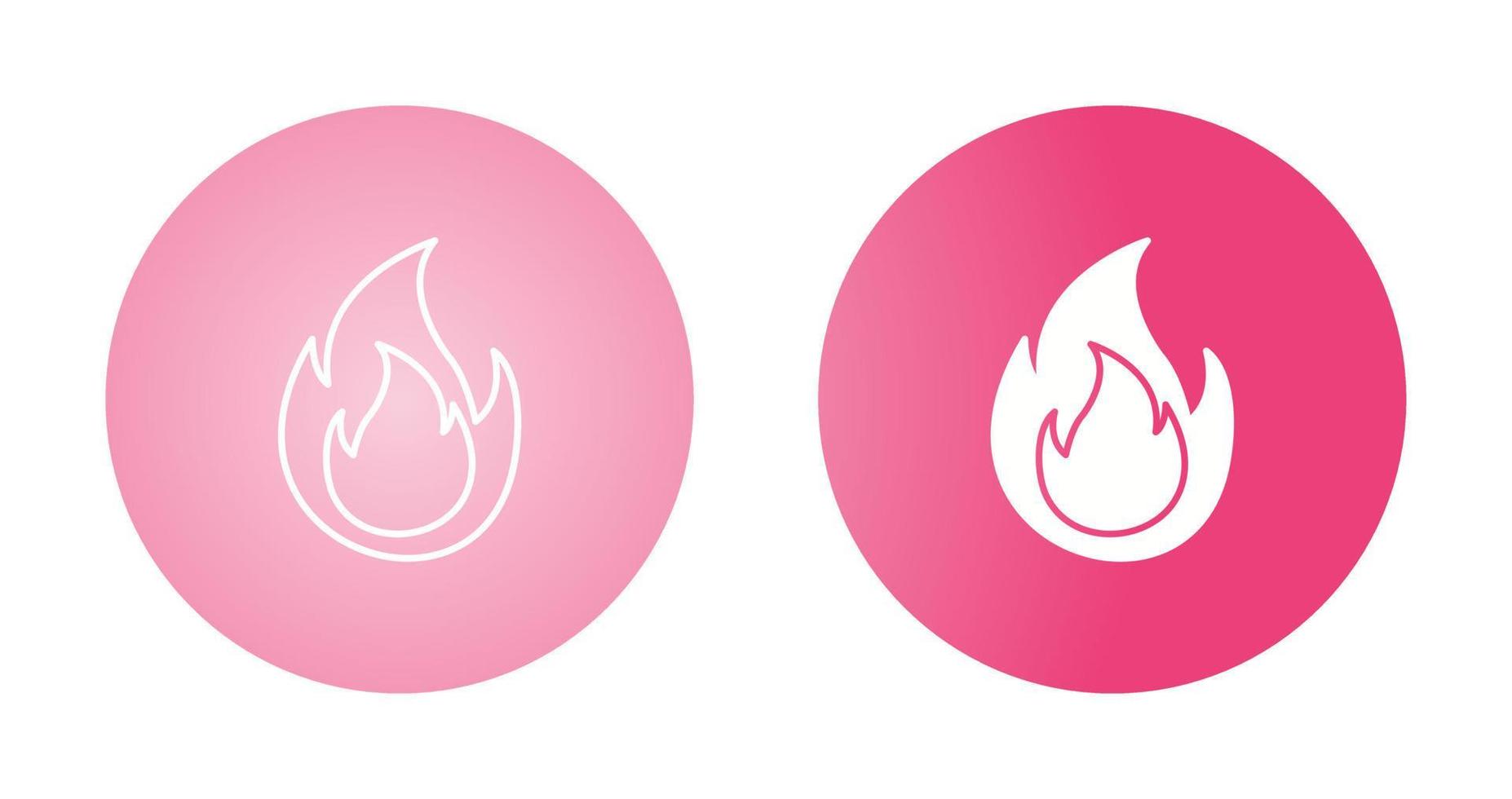 Flame Vector Icon