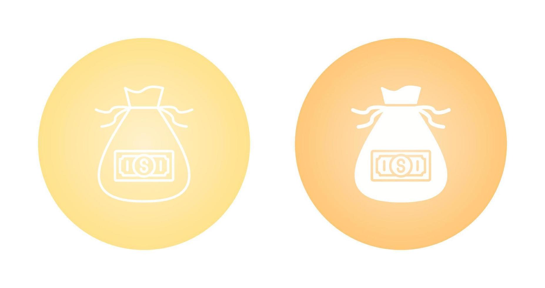 Money Bag Vector Icon