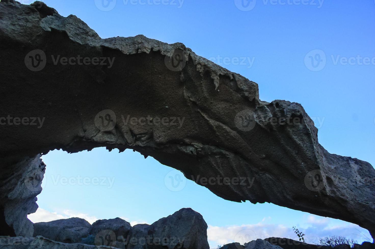 Natural rock arch photo