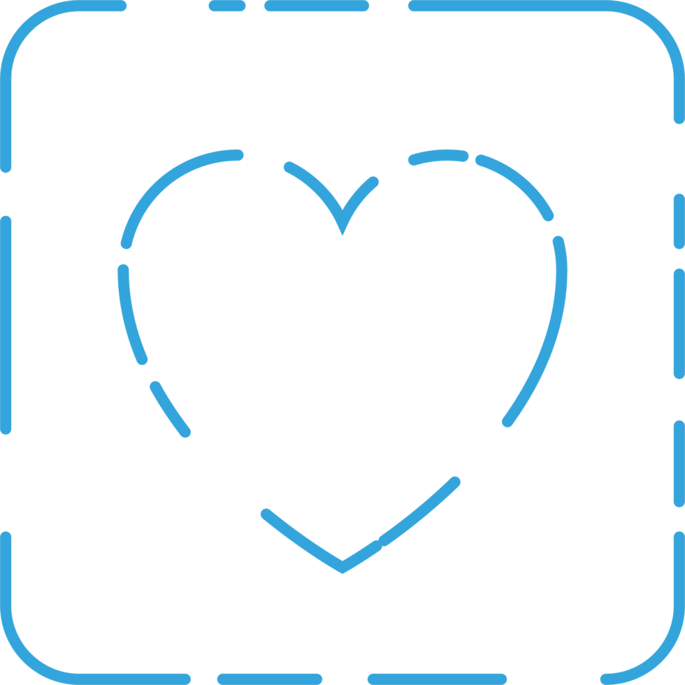 Add to favorite icon in flat style png