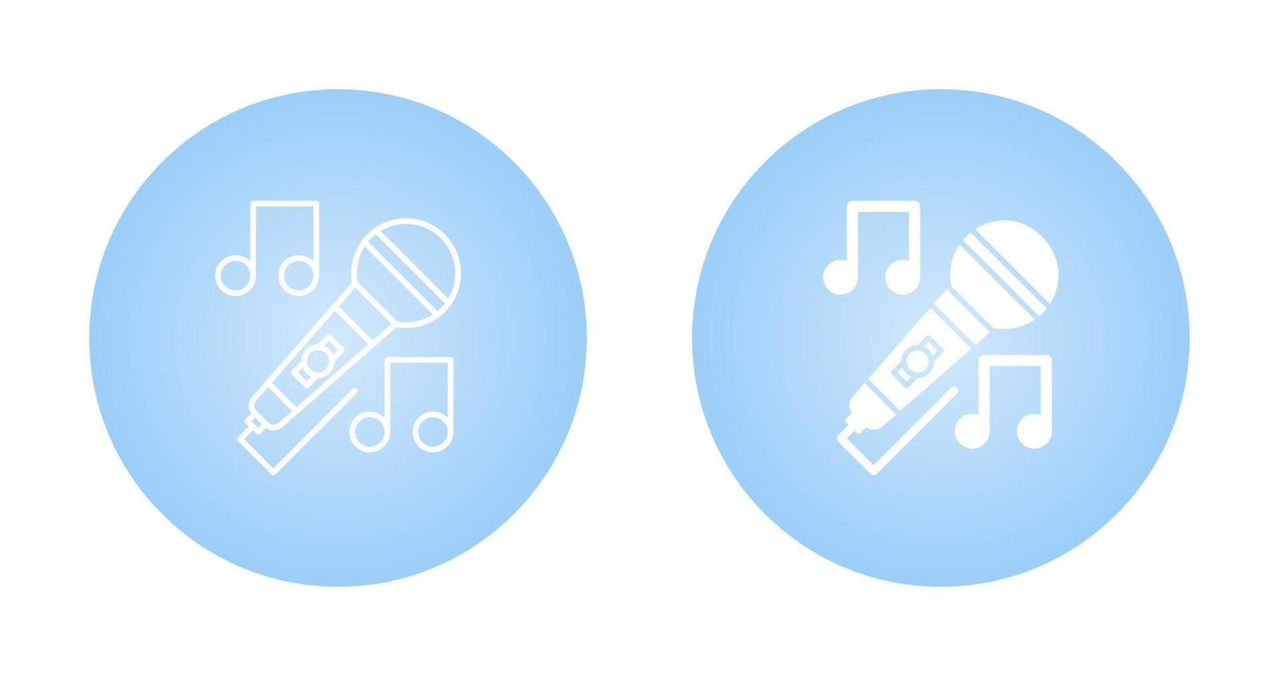Karaoke Vector Icon