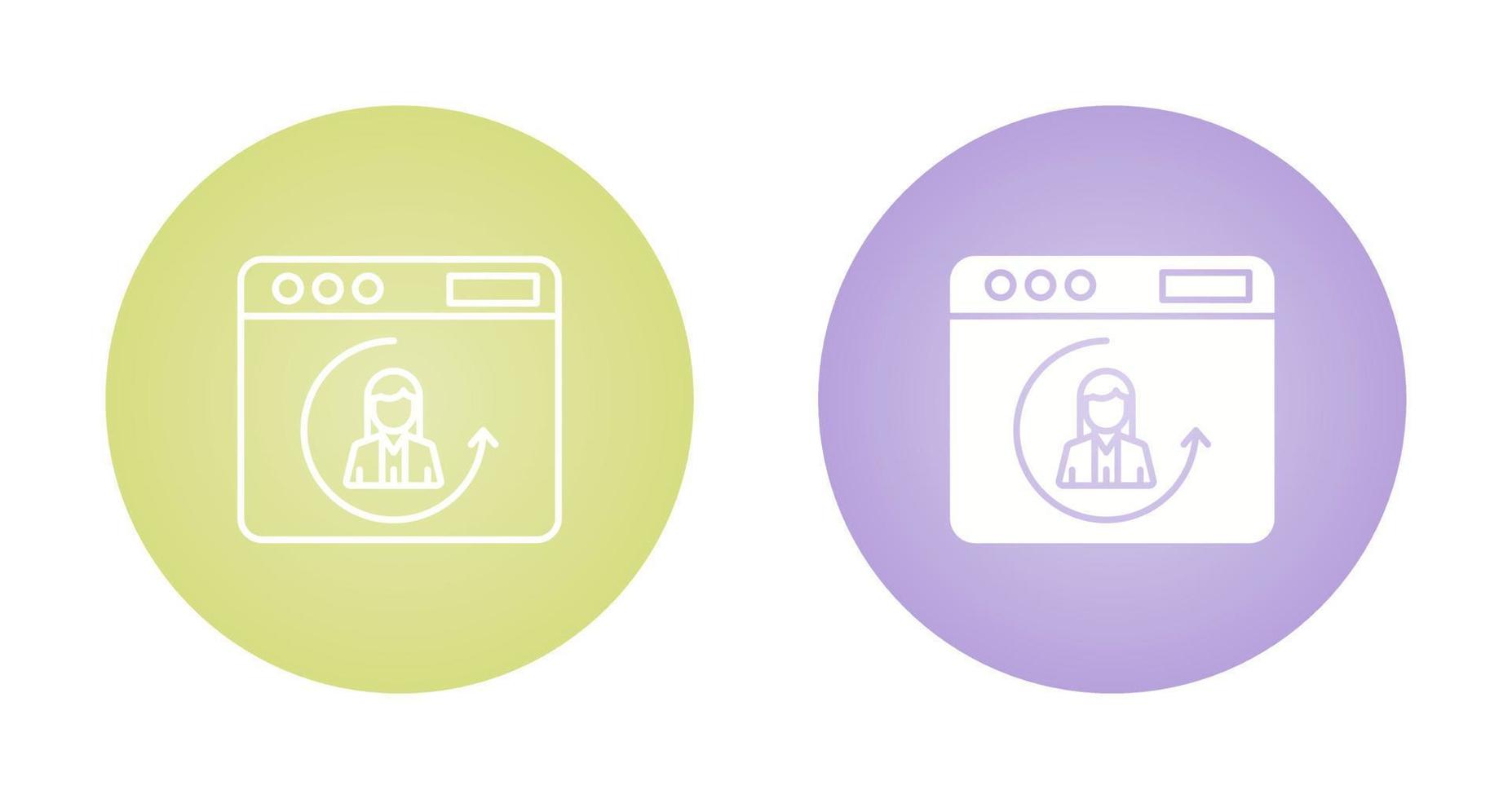 Return Visitor Vector Icon