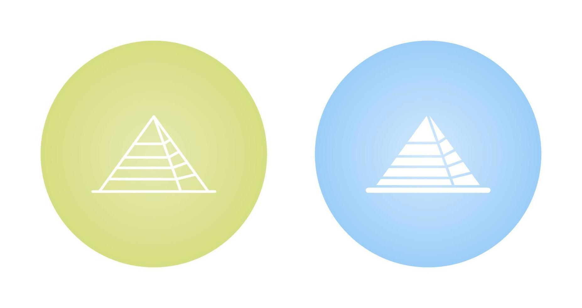 Pyramid Vector Icon