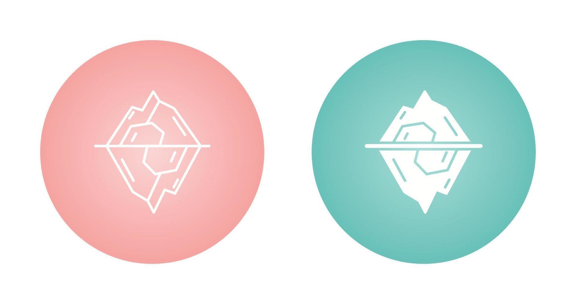 Iceberg Vector Icon