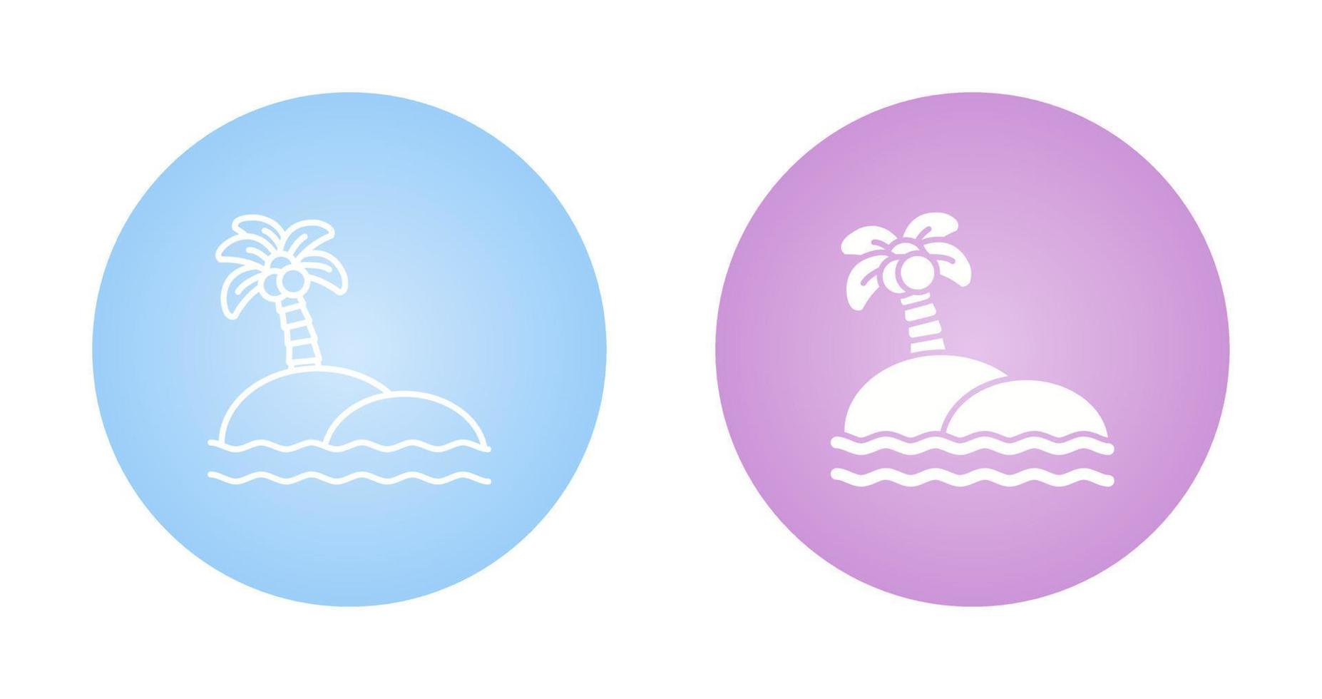 Island Vector Icon