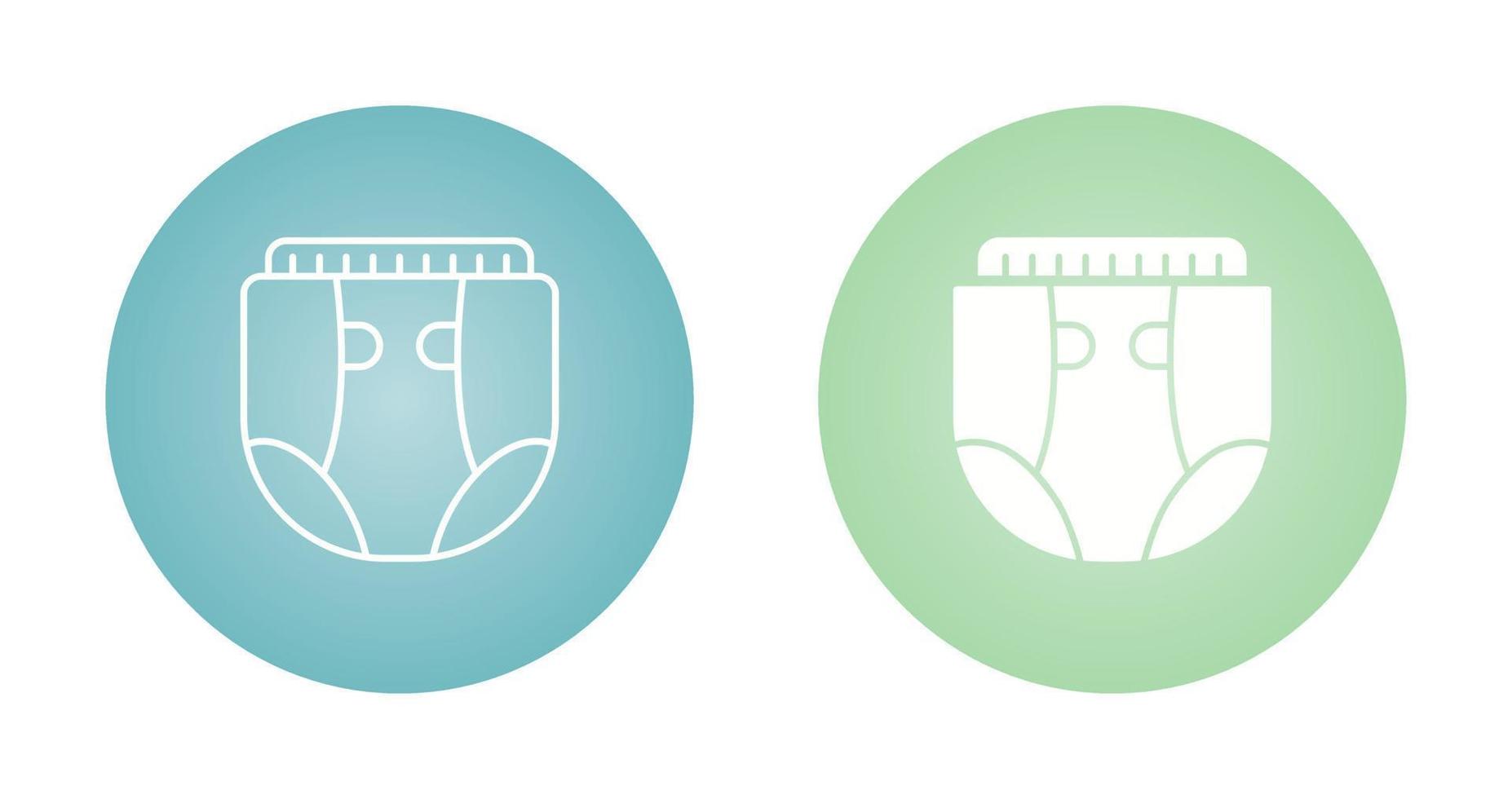 Diaper Vector Icon