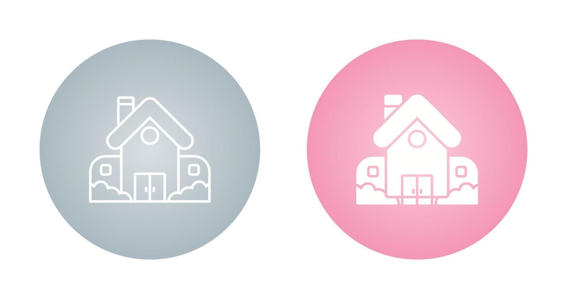 Retirement Home Vector Icon