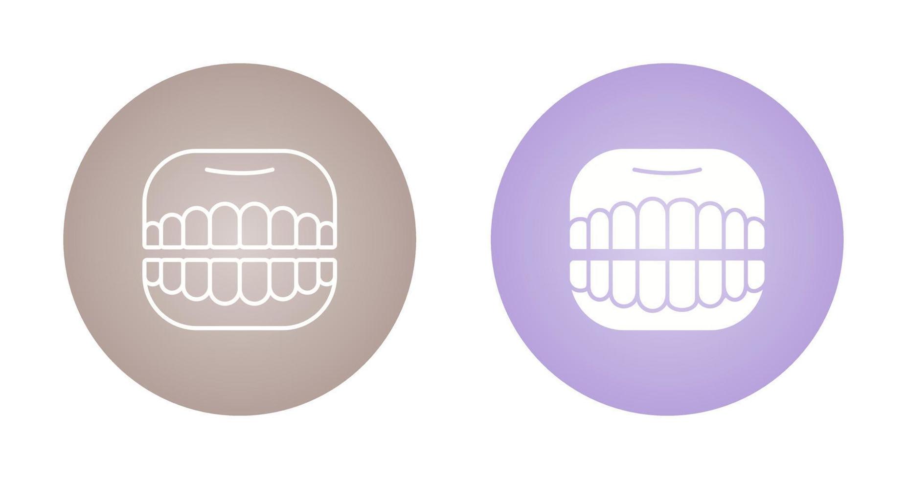 Denture Vector Icon