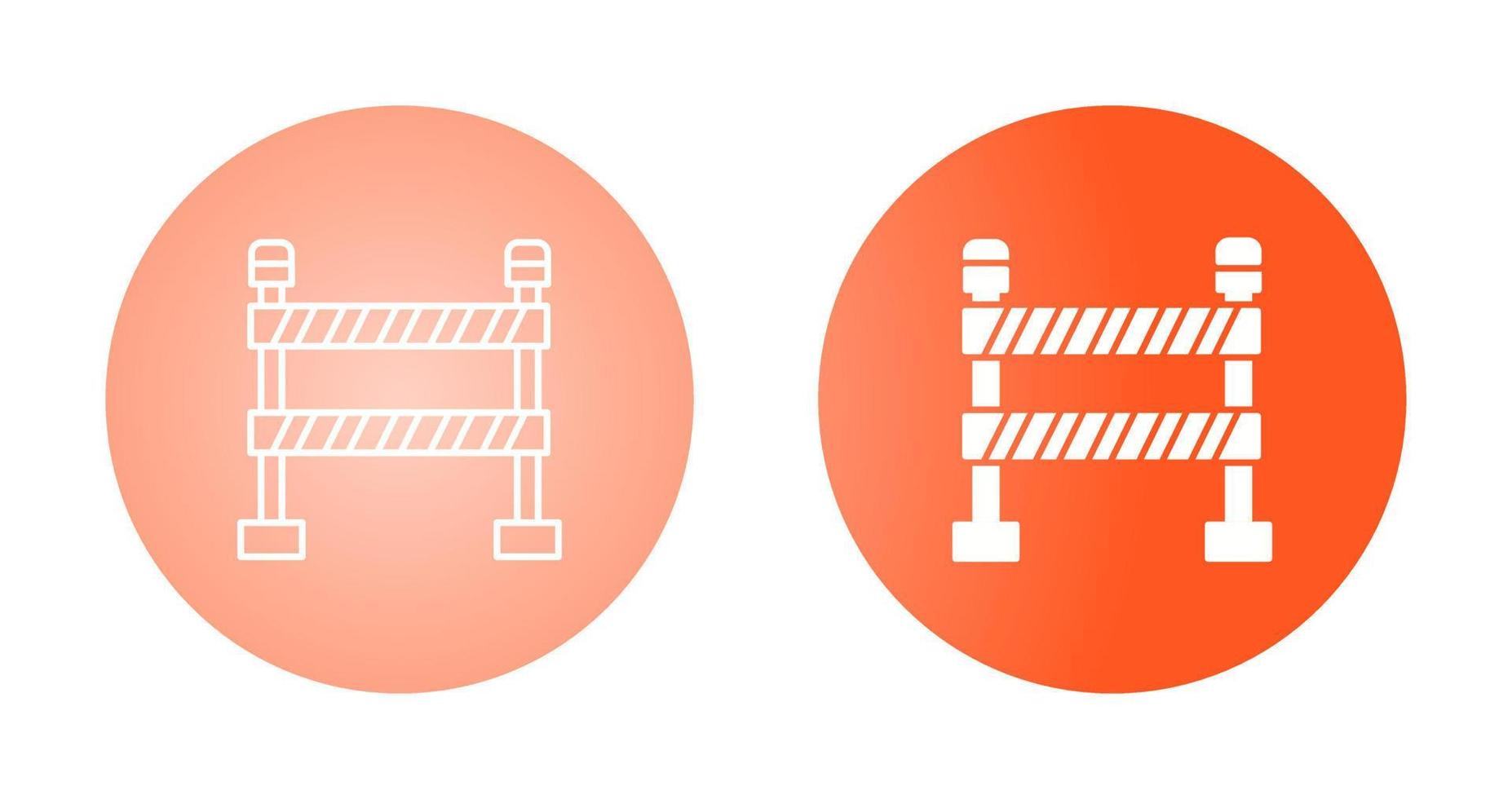 Police Line Vector Icon