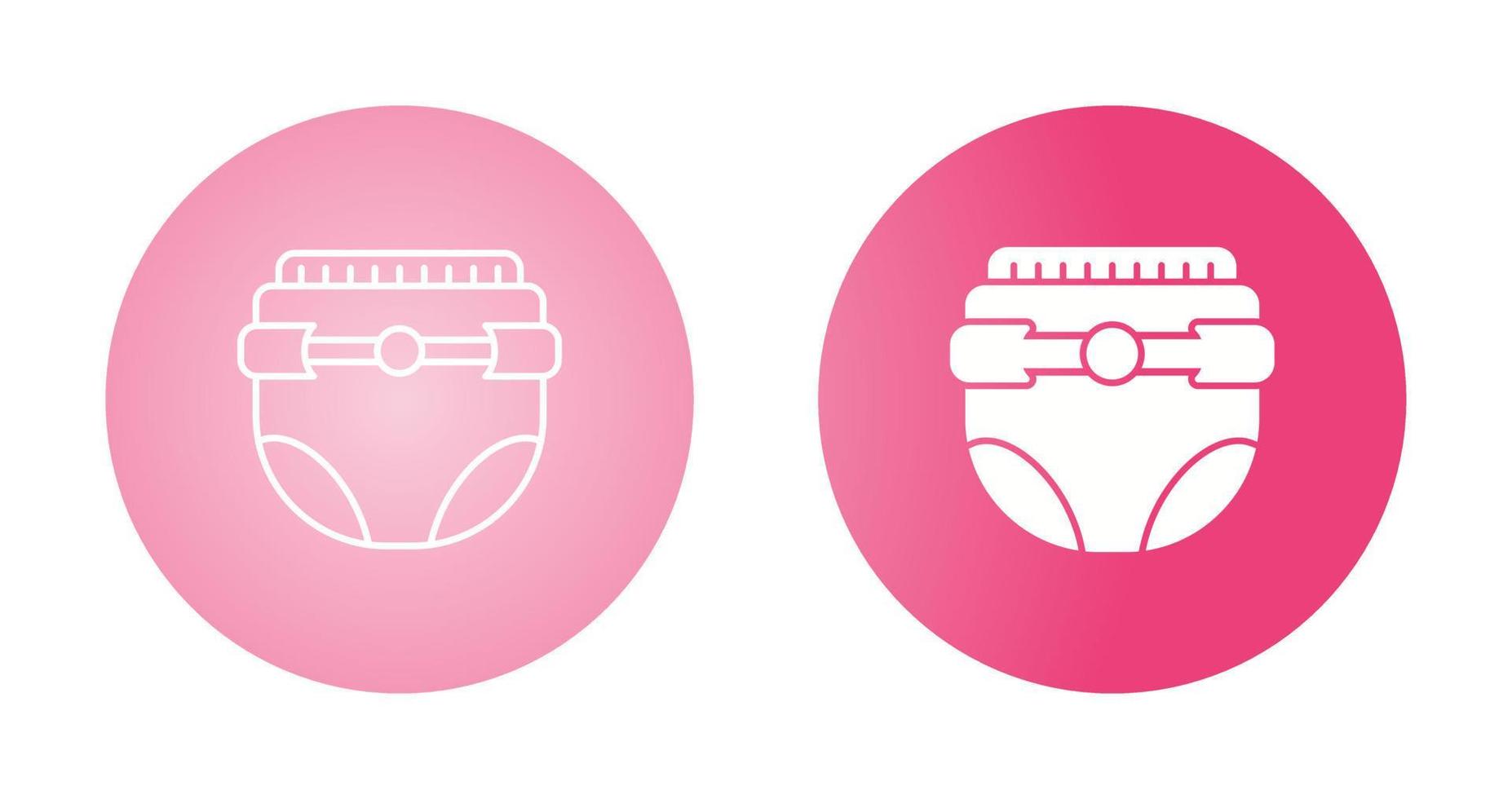 Diaper Vector Icon