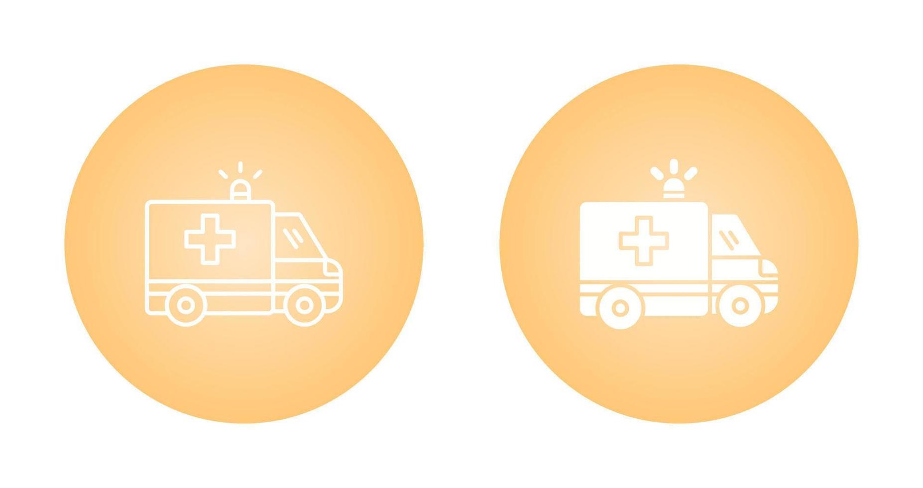 Ambulance Vector Icon