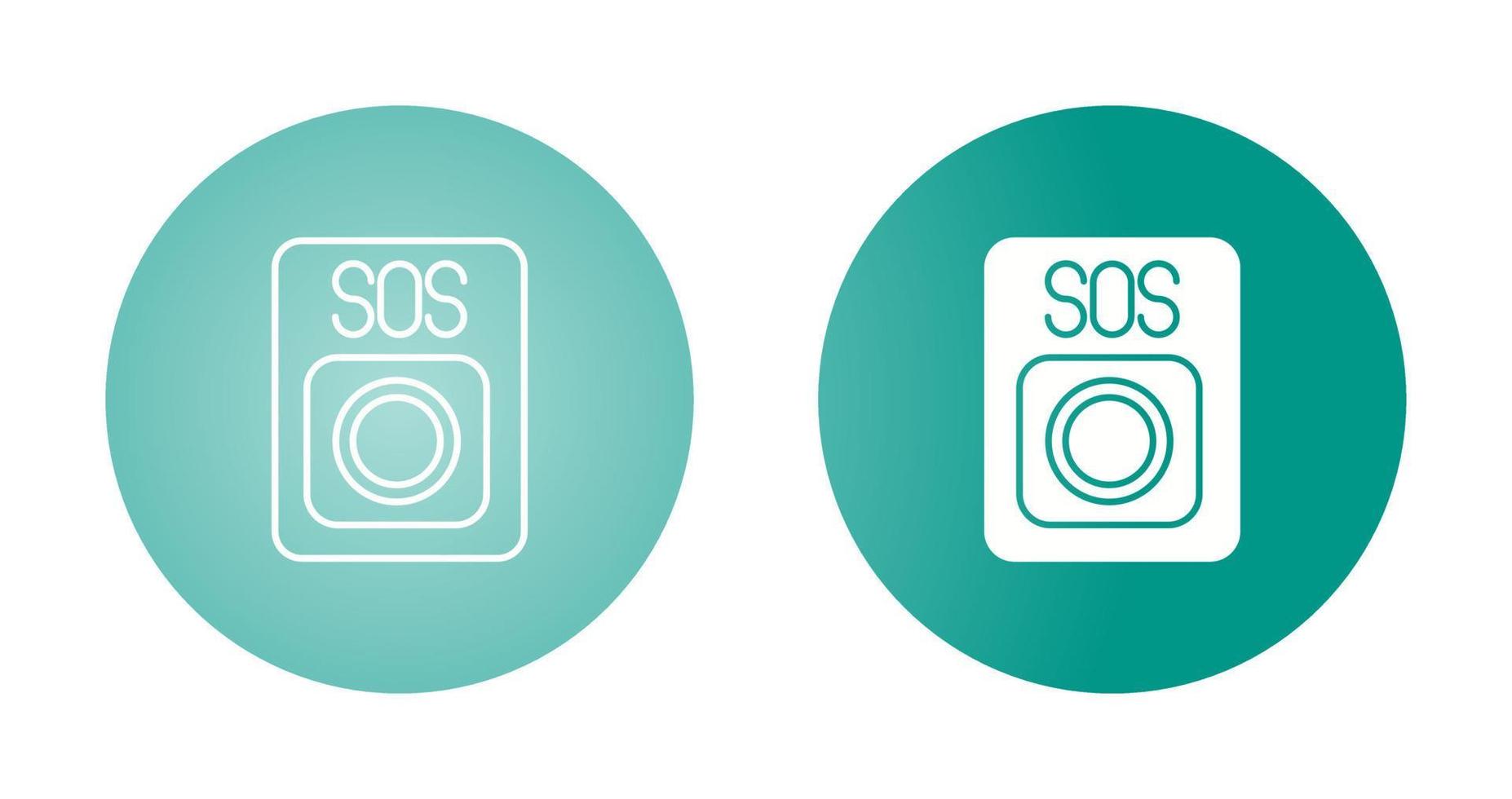 Sos Vector Icon