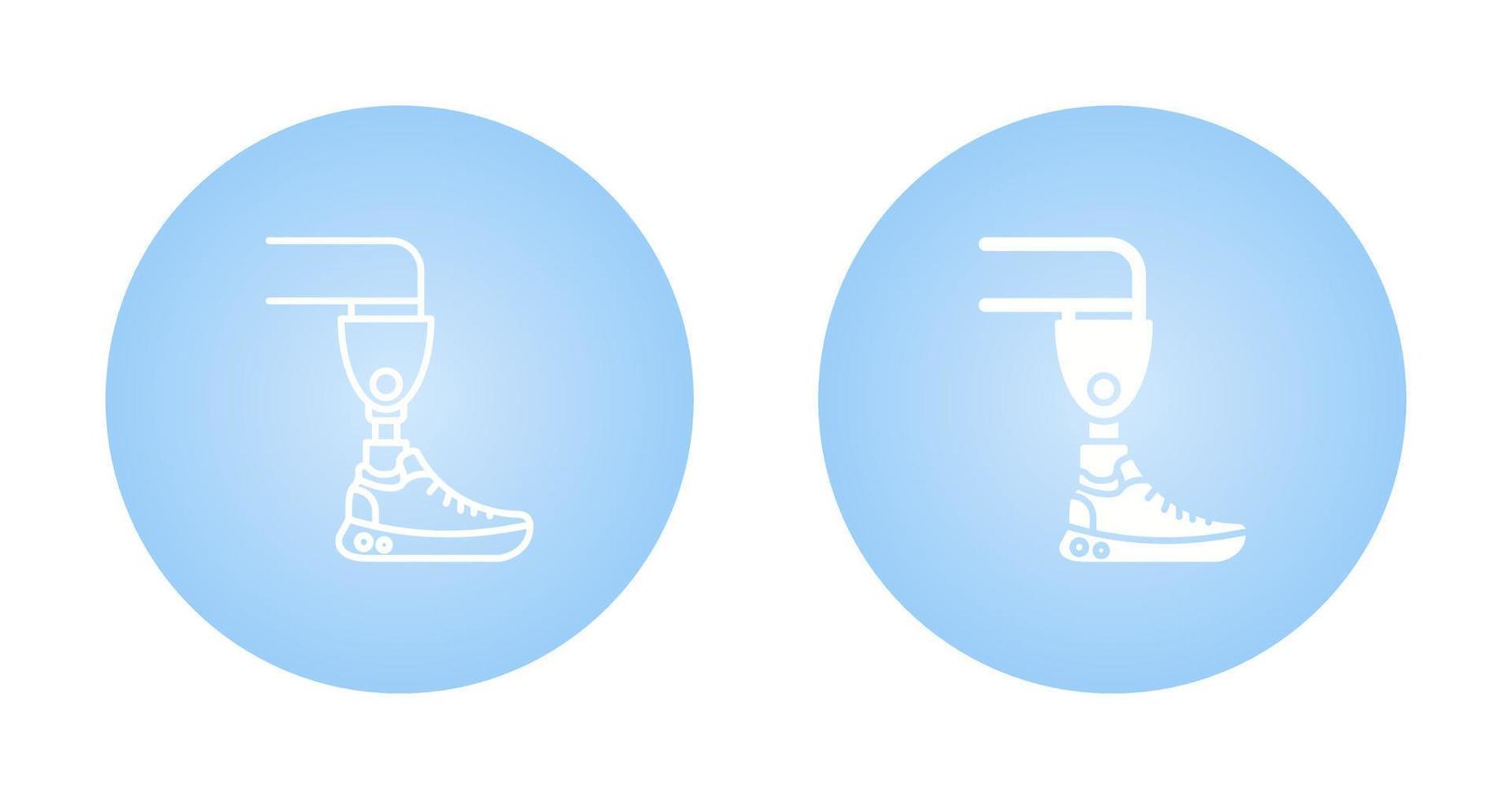 Prosthetics Vector Icon