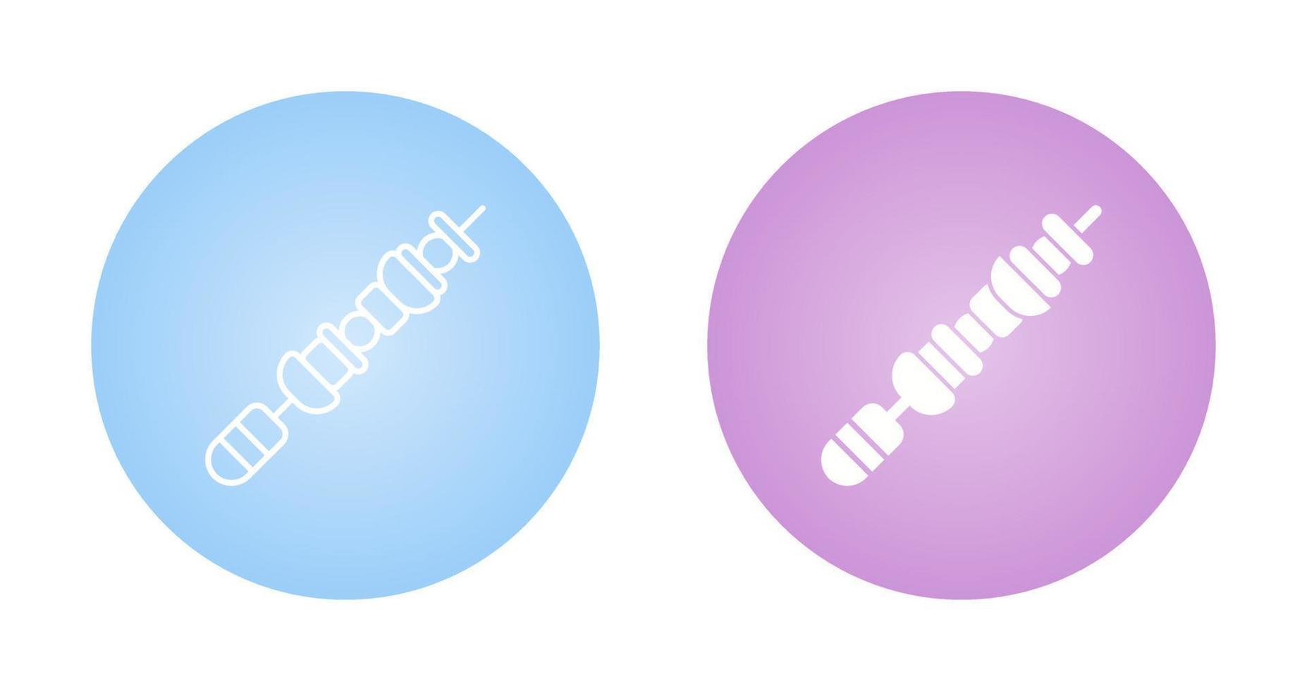 Skewers Vector Icon