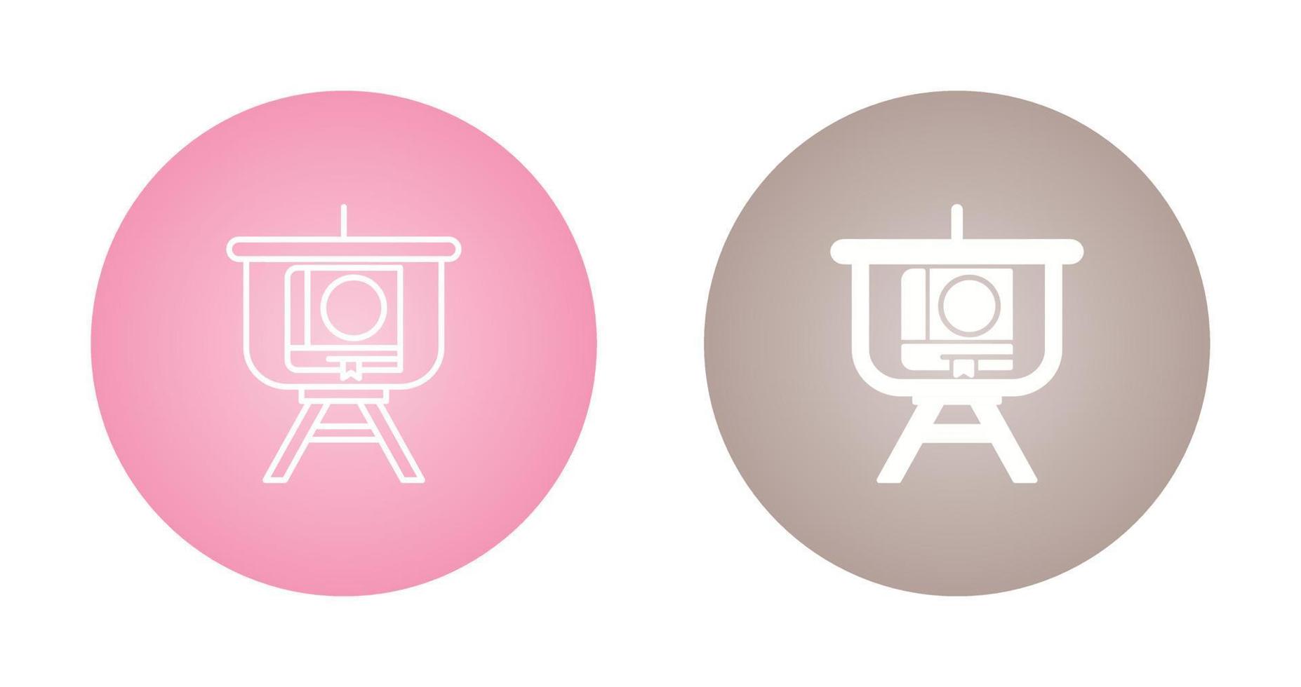 Education Presentation Vector Icon