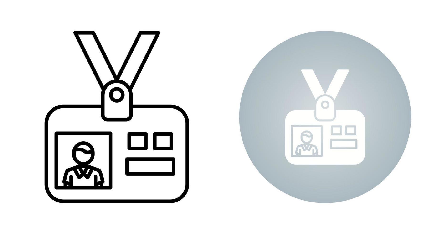 Id Card Vector Icon