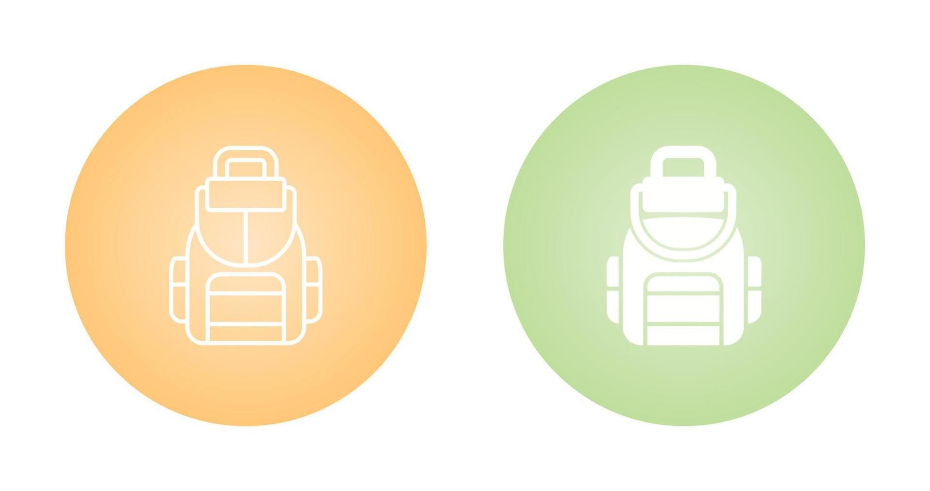 Backpack Vector Icon