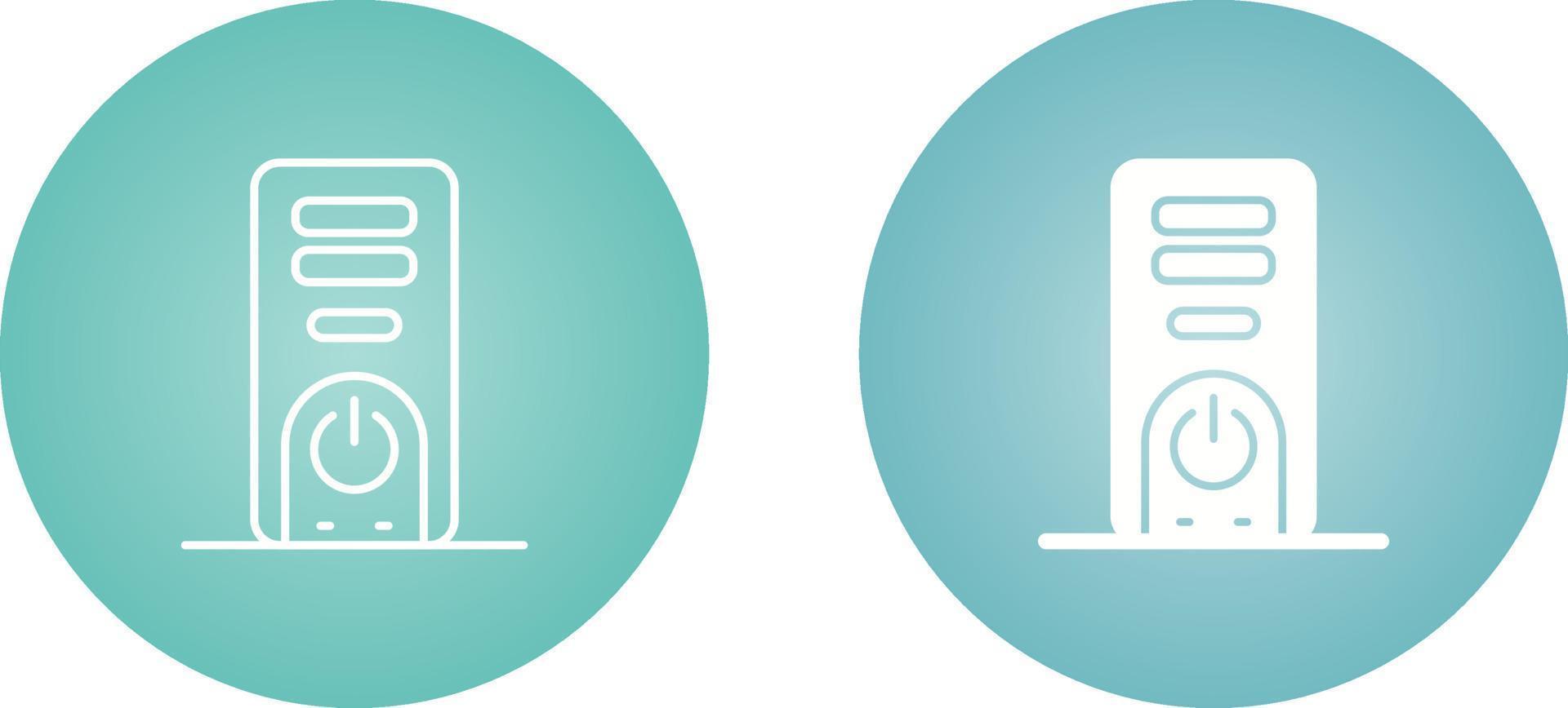 Cpu Tower Vector Icon